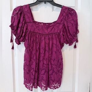 Vintage ECI New York Lace Top